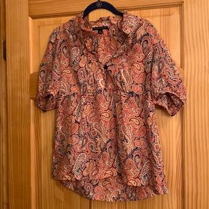 Banana Republic paisley print top